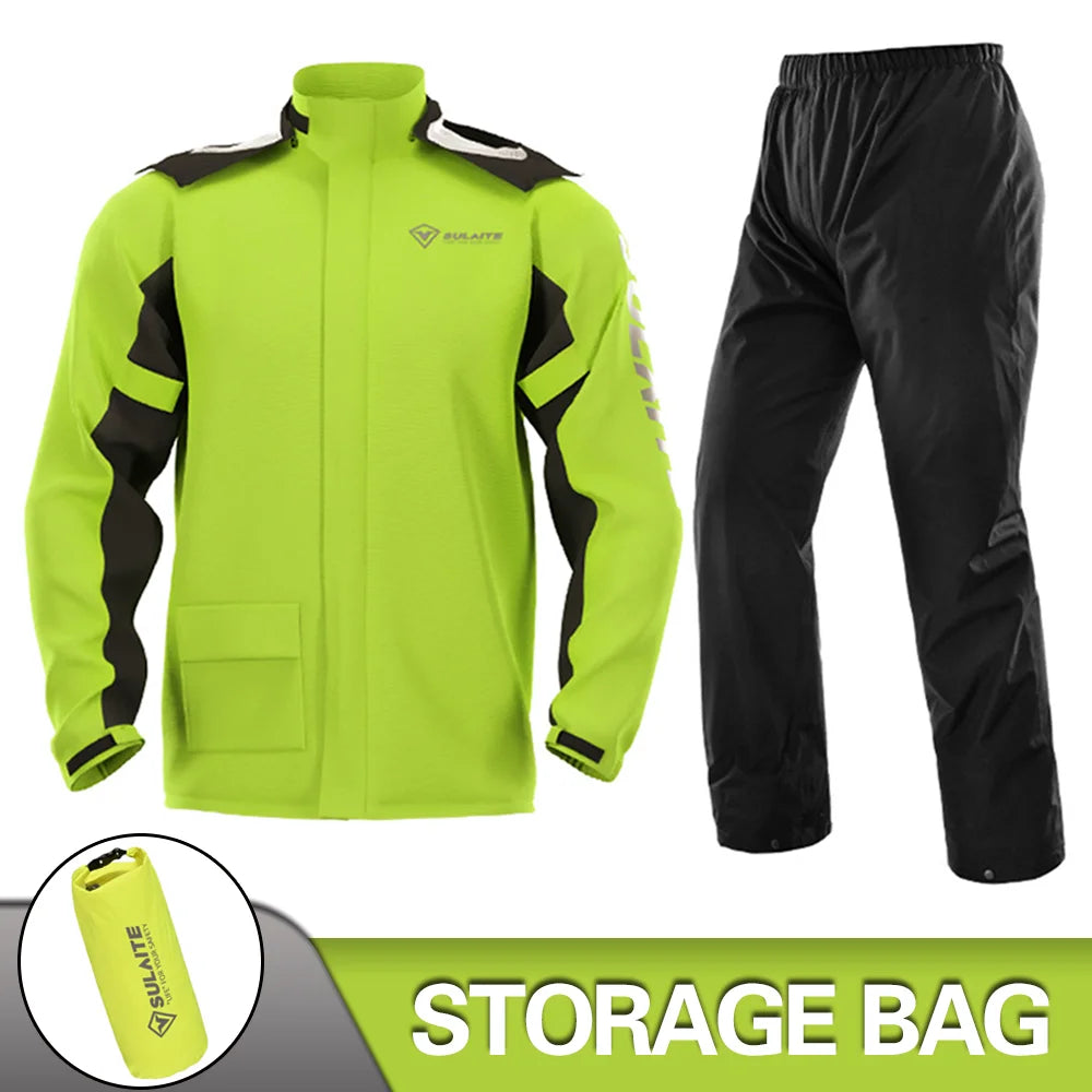 Survival Now™ Motorcycle Raincoat Suit