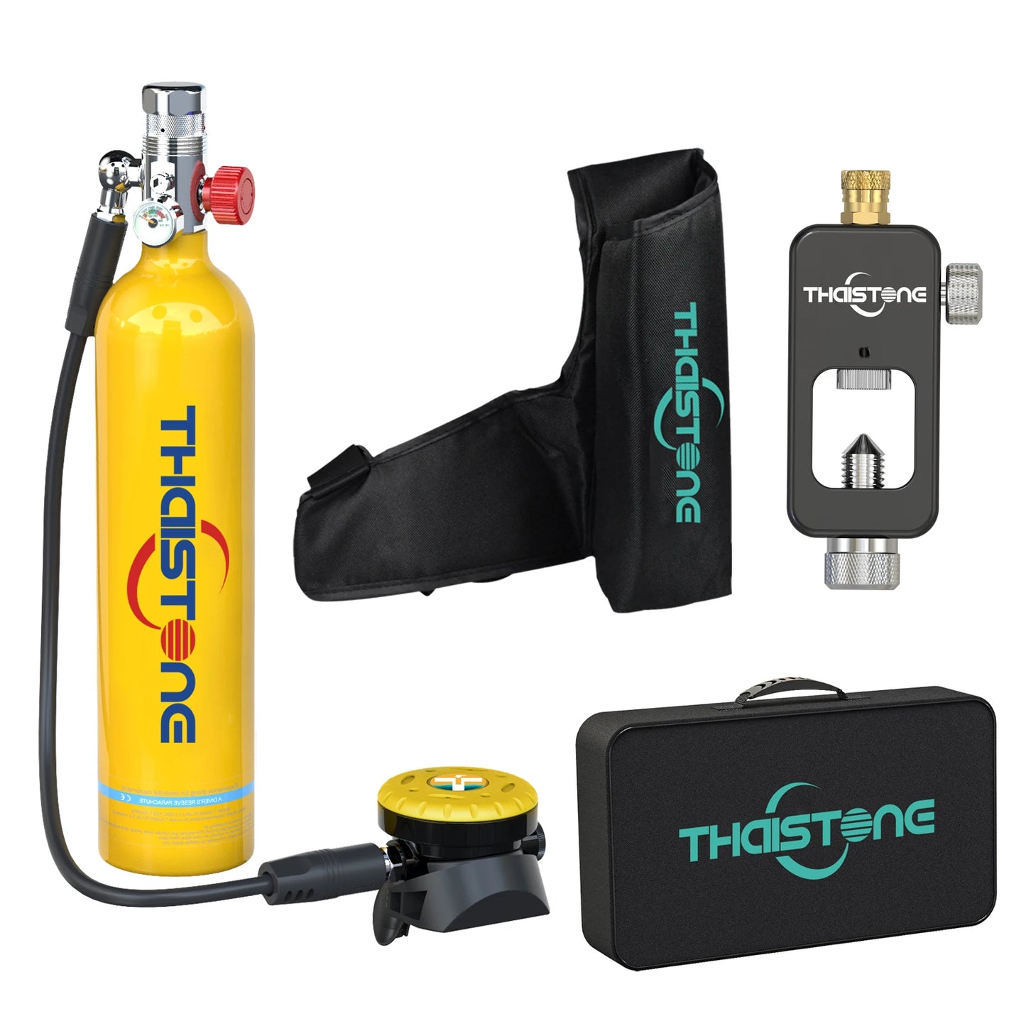 Portable 0.5L Mini Scuba Diving Tank for Effortless Exploration