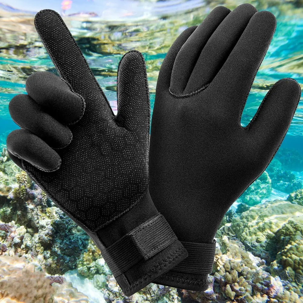 3mm Neoprene Wetsuit Gloves for Aquatic Activities