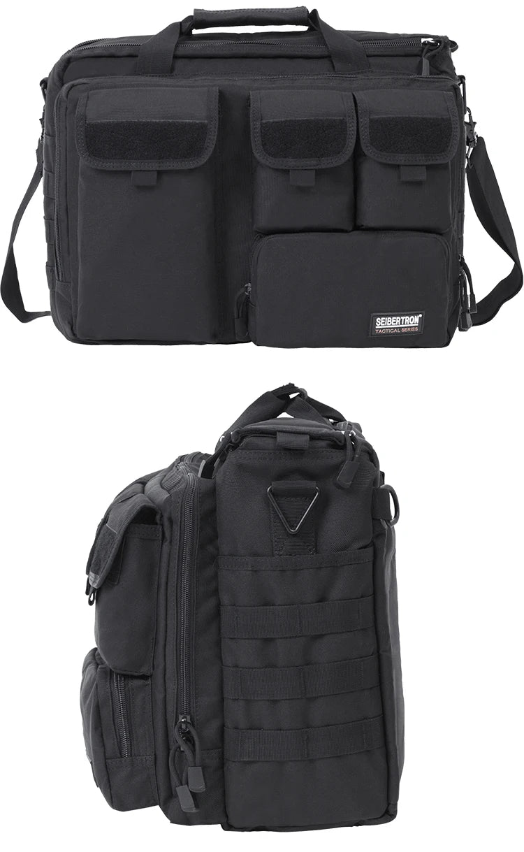 Tactical Shoulder Messenger Bag – Fits 17.3” Laptops