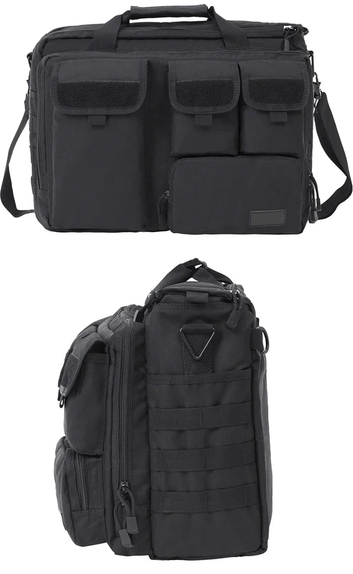 Tactical Shoulder Messenger Bag – Fits 17.3” Laptops