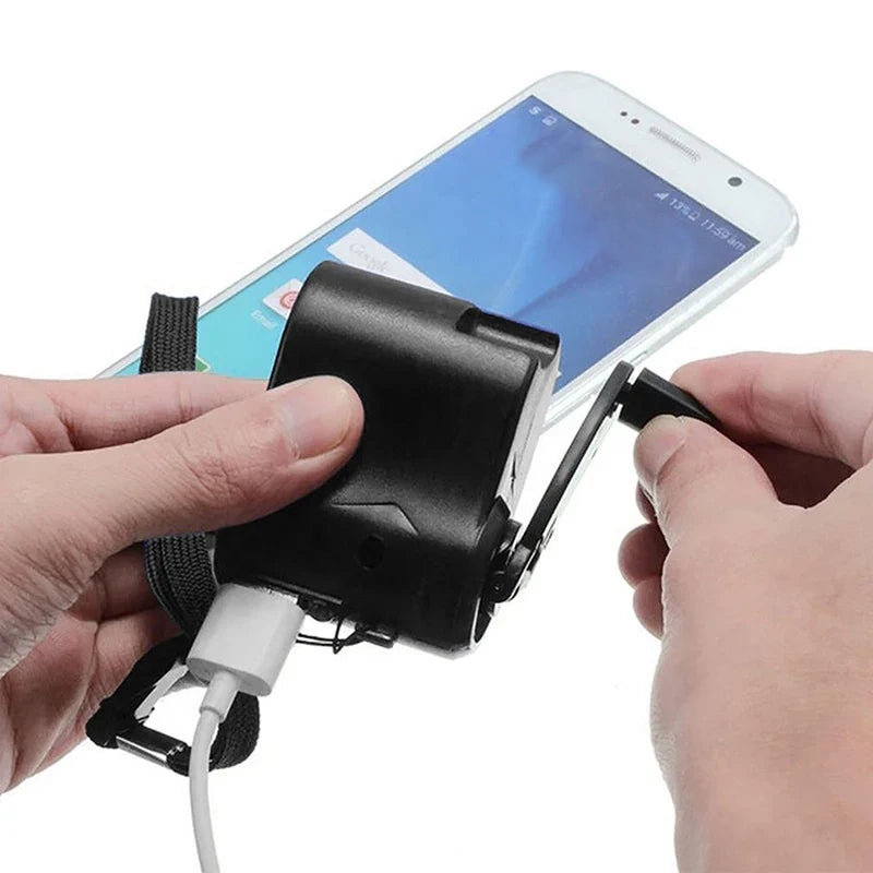 Emergency Hand Crank USB Charger