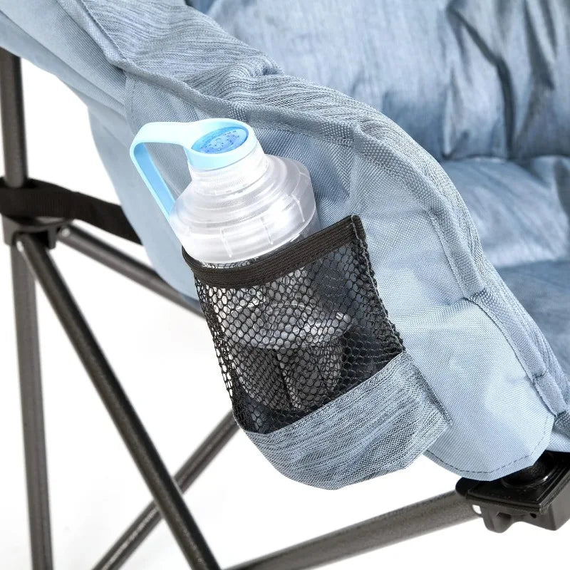Survival Now™ Heated Cushion Folding Lounge Chair