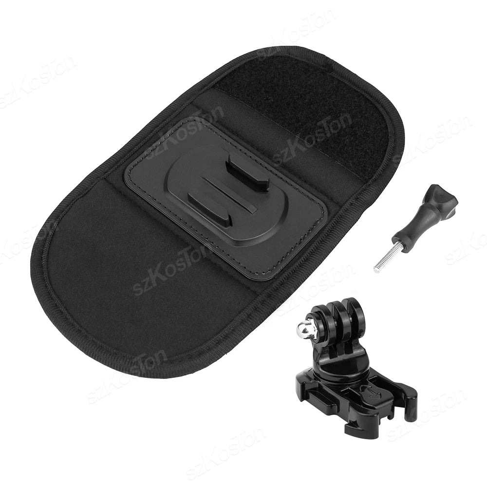 360° Rotation Strap Mount - Hands-Free Shots for Action Cameras