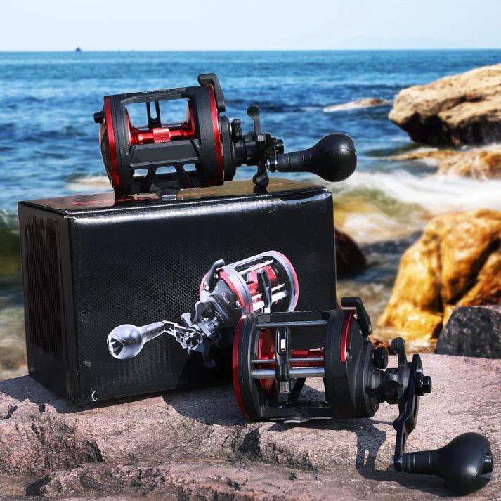 Premium Saltwater Fishing Reel – 3+1 Ball Bearings, 3.8:1 Gear Ratio