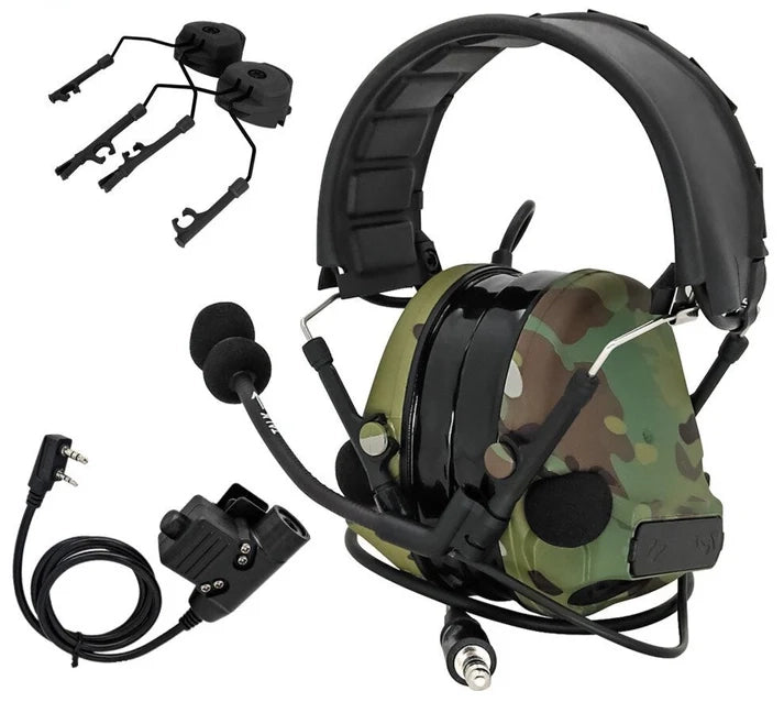 TAC-SKY Tactical Noise Cancelling Headphones – 24dB NRR