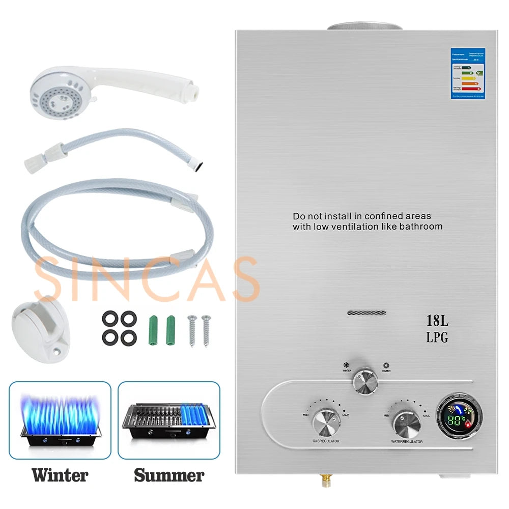 Survival Now™ Heater Gas Water Boiler