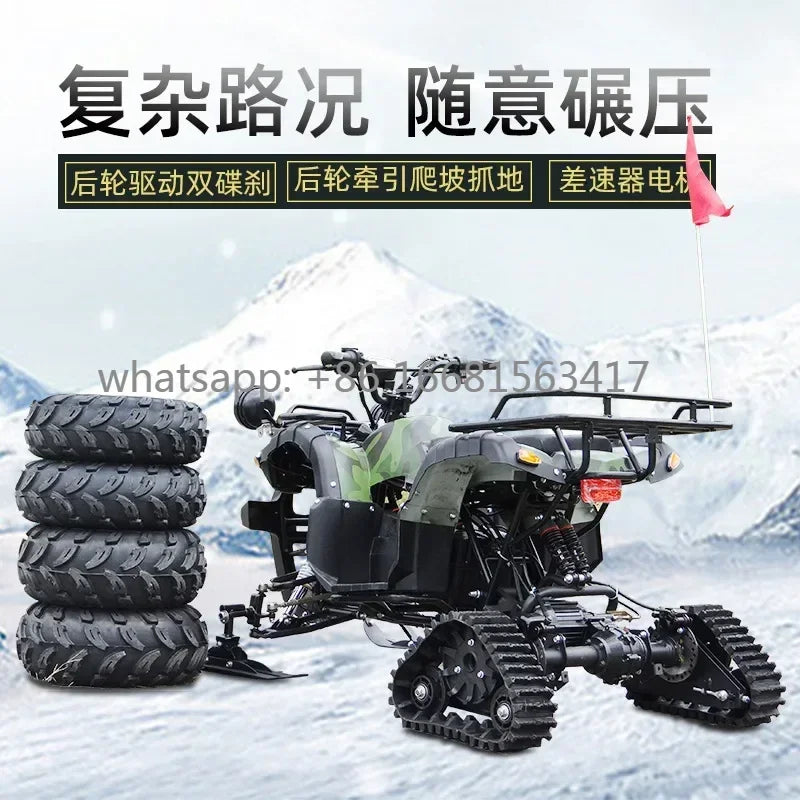 Snow Electric ATV – Eco-Power Meets Extreme Winter Performance