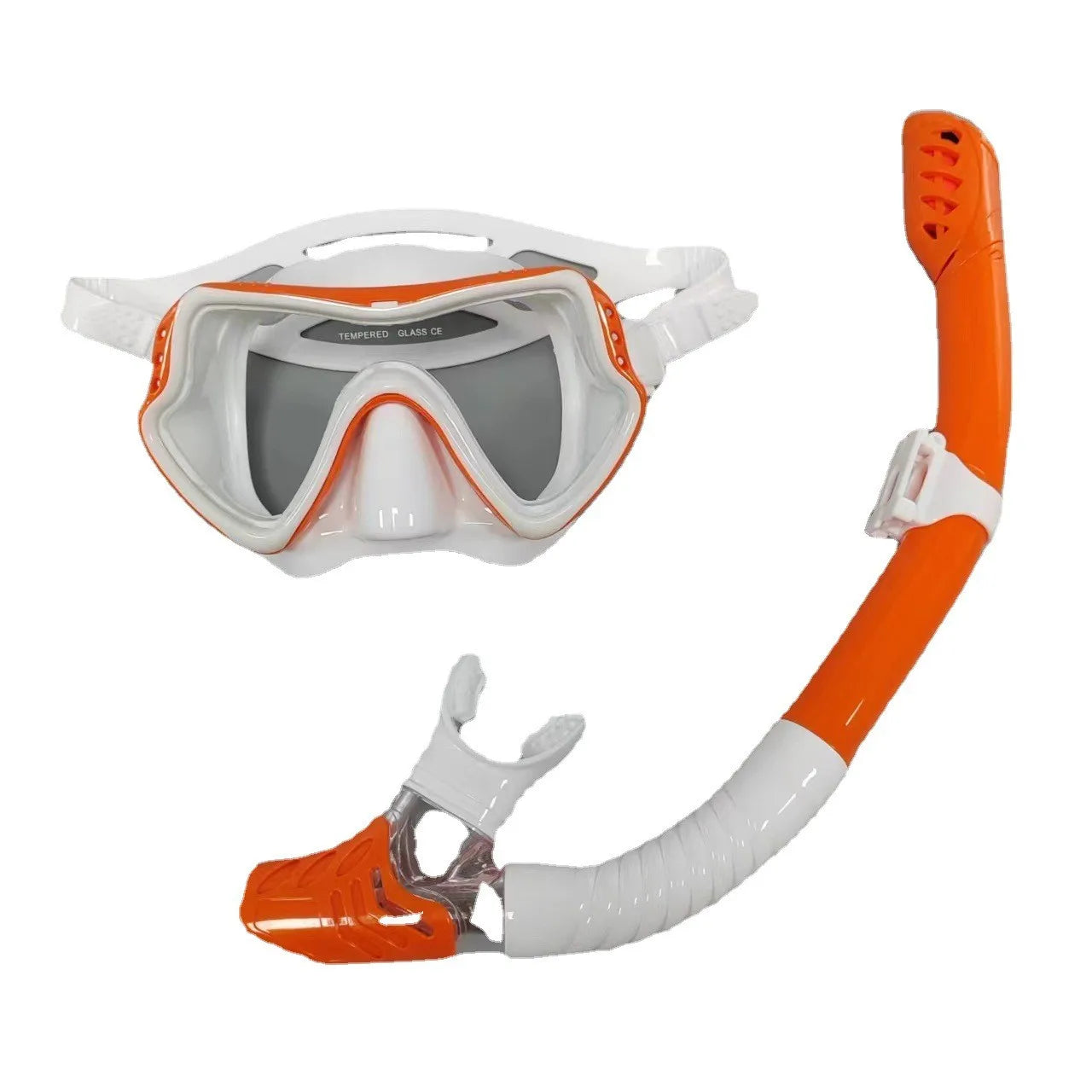 Professional Silicone Scuba Diving Mask & Snorkel Set