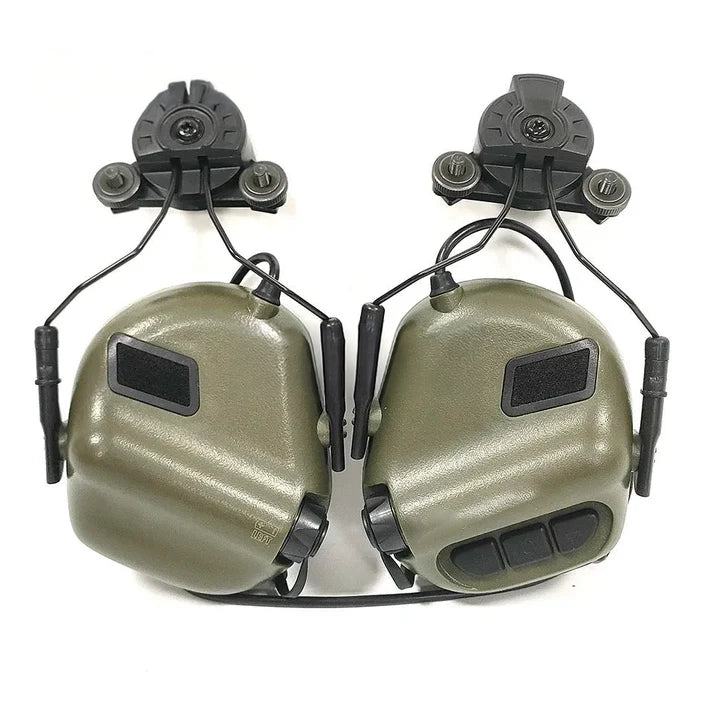 Tactical Headset with Noise Reduction & PTT | Helmet-Compatible