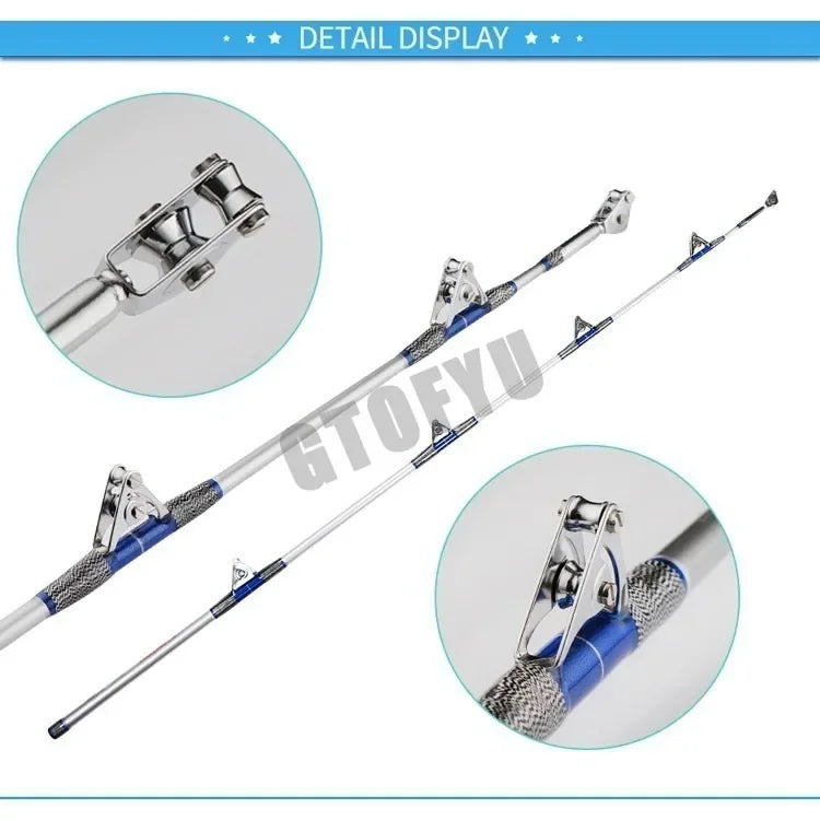Survival Now™ Saltwater Big Game Fishing Rod