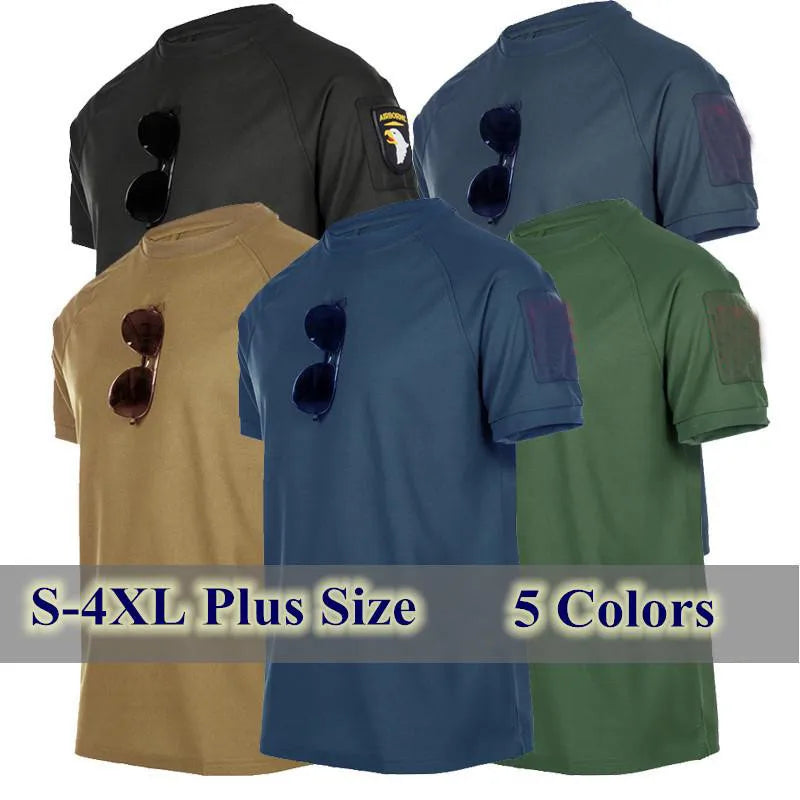 Survival Now™ Summer Men's Tactical Quick-Dry T-Shirt