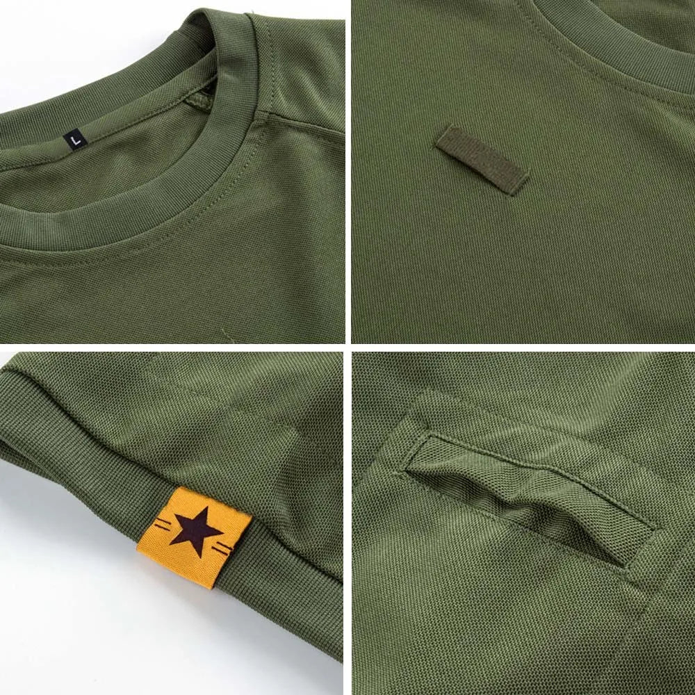 Survival Now™ Summer Men's Tactical Quick-Dry T-Shirt