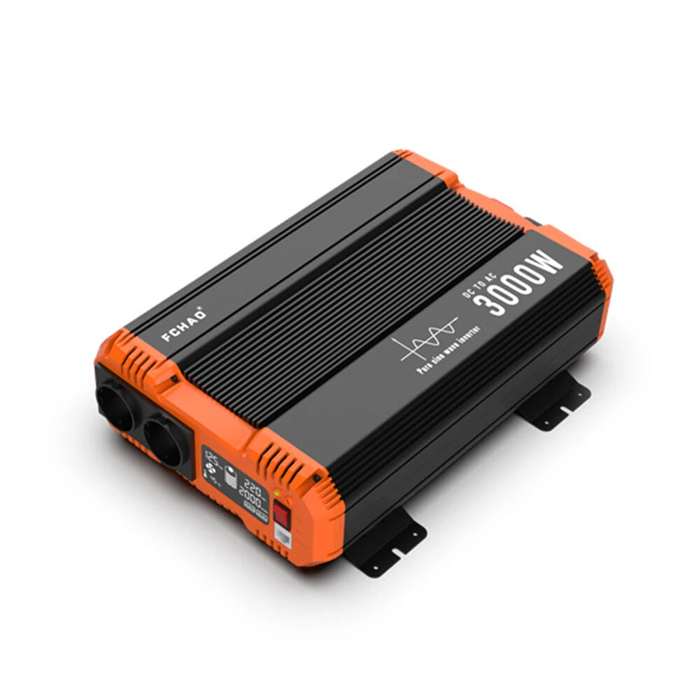Pure Sine Wave Inverter - Reliable DC-to-AC Power with LCD Display