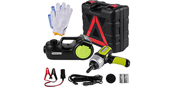 5-Ton Electric Car Jack Kit with Impact Wrench