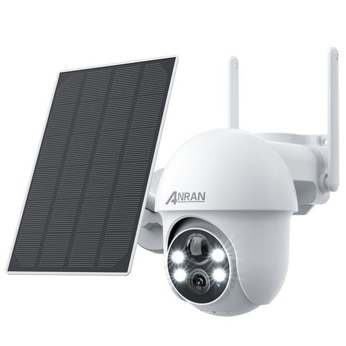 1920P Solar Wi-Fi Camera – 360° Rotation & Humanoid Detection