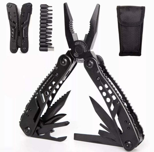 24-in-1 Professional Multitool Pliers – Compact, Rugged