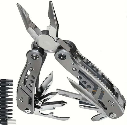 24-in-1 Professional Multitool Pliers – Compact, Rugged