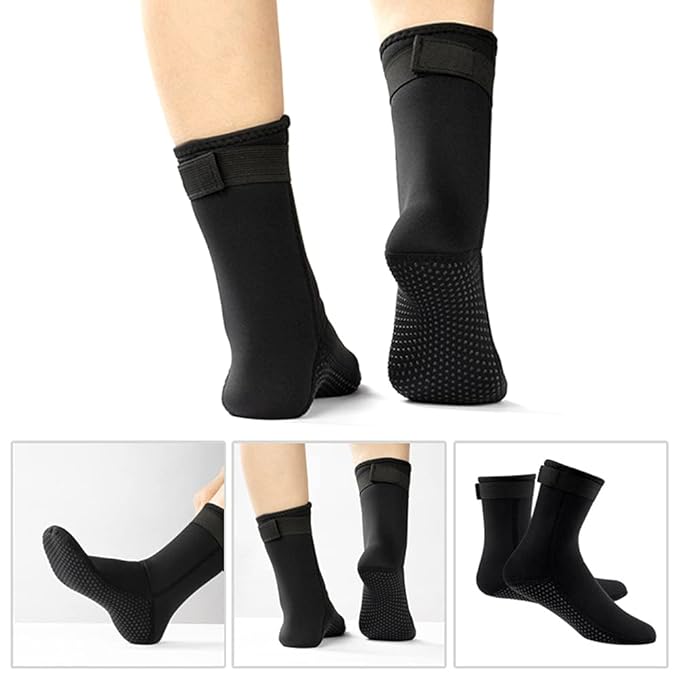 Neoprene Socks for Water Sports, 3mm and 5mm