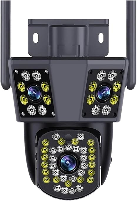 6K 12MP Wi-Fi PTZ Camera - Advanced Security with AI Tracking & Night Vision