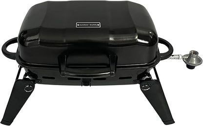 BBQ Outdoor Pro-Folding Table Gas Smoker Grill