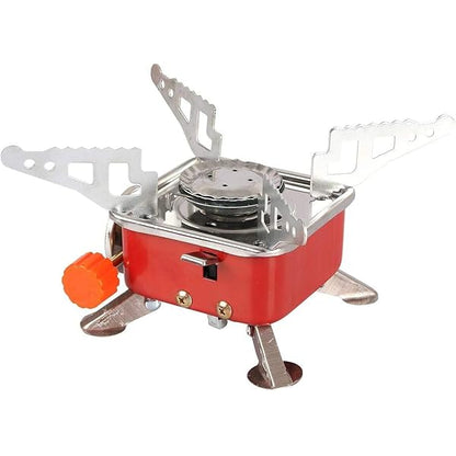 Portable Camping Gas Stove Mini Burner Cooker – Lightweight, Windproof & Foldable