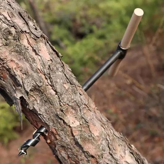 Durable Carbon Steel Manual Auger Hand Drill for Outdoor