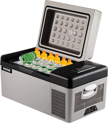 21 Quart (20L) Car Refrigerator Electric Compressor Cooler - Portable Perfection for Camping, Travel, and Everyday Use