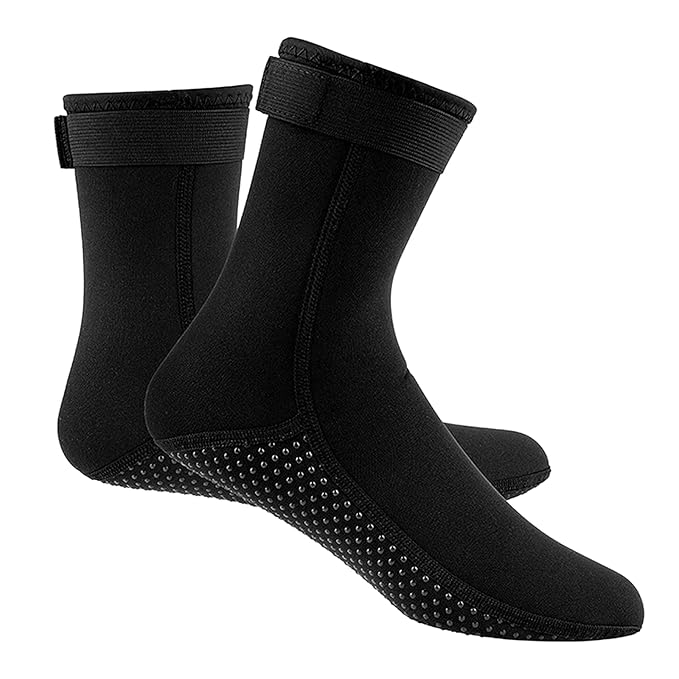 Neoprene Socks for Water Sports, 3mm and 5mm