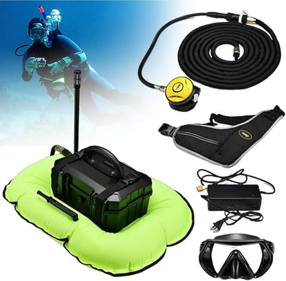 Mini Scuba Tank with Snorkel Mask