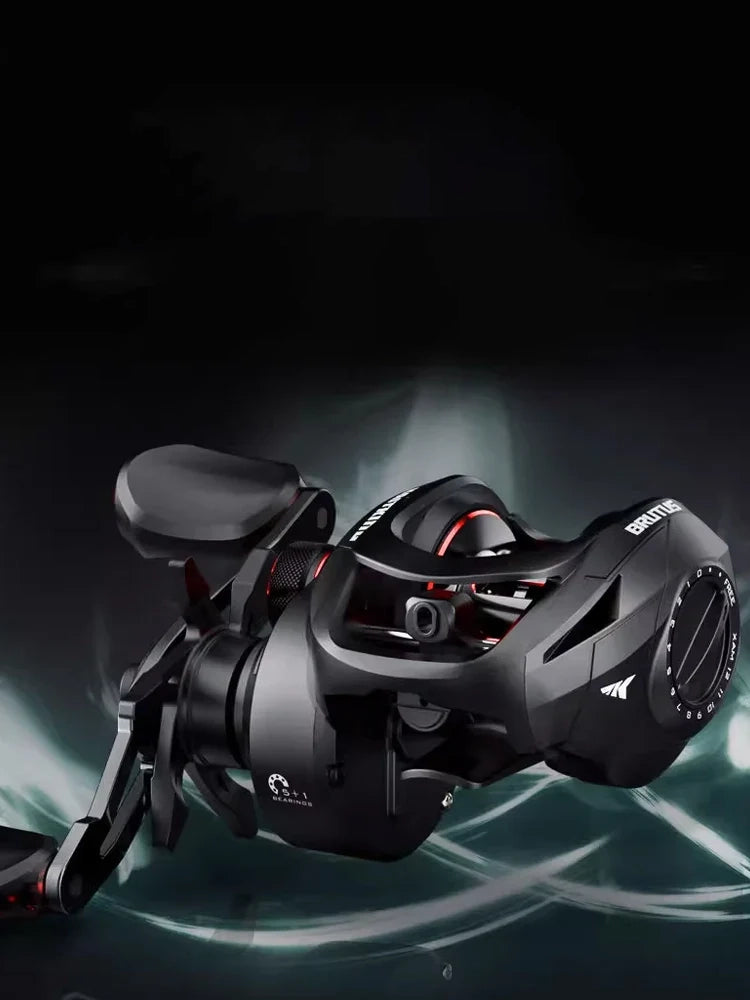 Baitcasting Reel - 7.2:1 Gear Ratio, 8 kg Max Drag