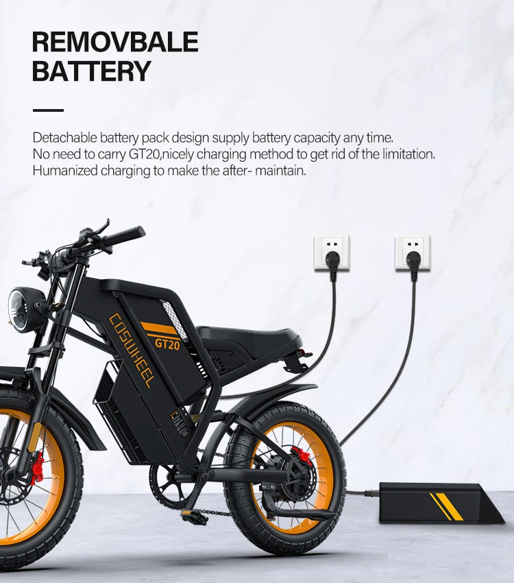 Survival Now™ Electric Motorcycle Bike