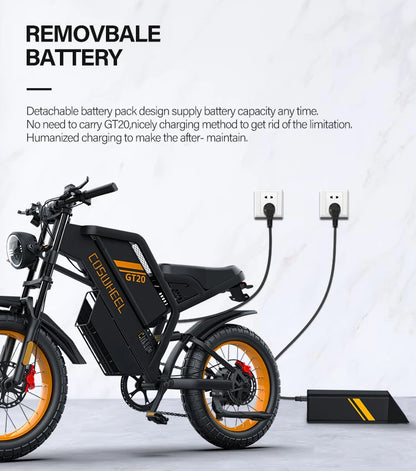 Survival Now™ Electric Motorcycle Bike