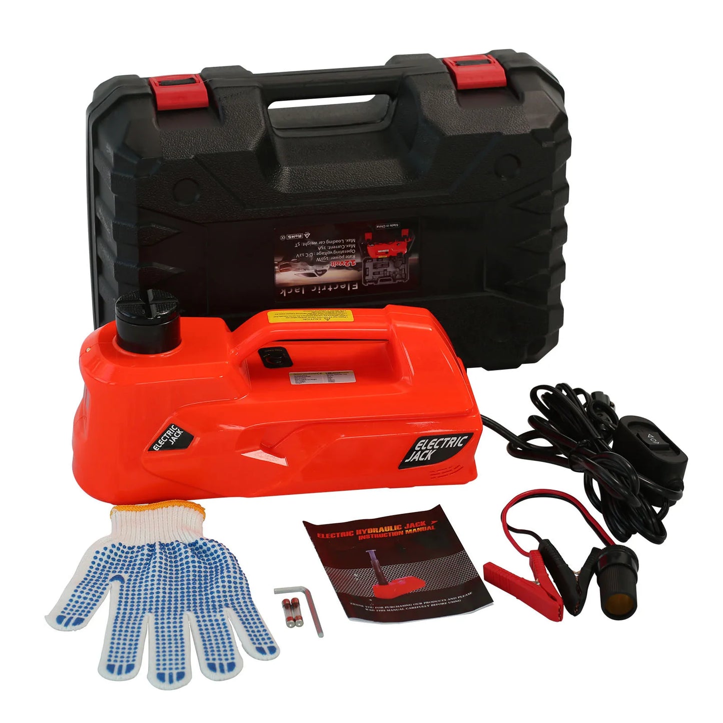Survival Now™ 5-Ton Electric Hydraulic Car Jack