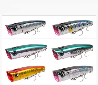 Topwater Popper Fishing Lure – Floating, Lifelike