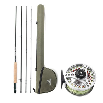Fly Fishing Rod and Reel Combo Set, Lightweight & Durable