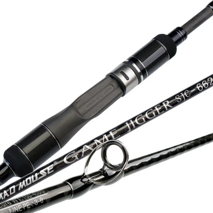 Jigging Rod 1.98M – PE 3-6, Max Drag 20kg, 150-400g Jig Rating
