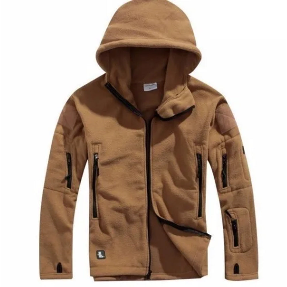 Winter Thermal Fleece Tactical Jacket - Warm, Rugged, Versatile