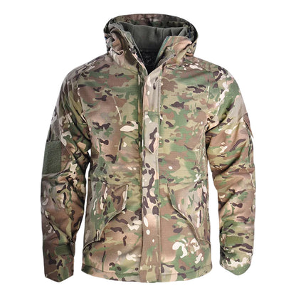 Camouflage Tactical Jacket for Extreme Weather Protection