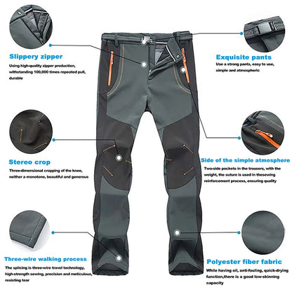 Survival Now™ Thick Warm Fleece Hiking Pants