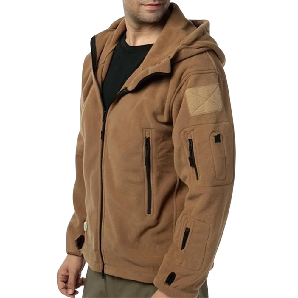 Winter Thermal Fleece Tactical Jacket - Warm, Rugged, Versatile