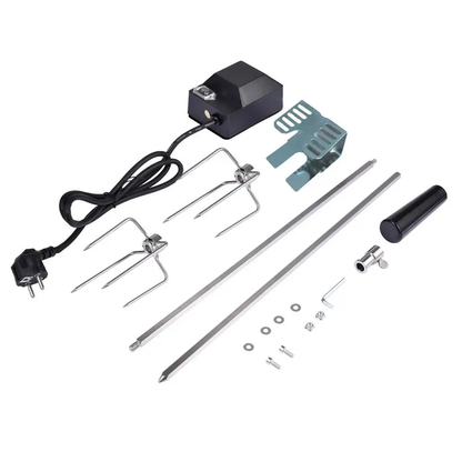 Automatic BBQ Spit Rotisserie with Motor – Effortless Rotisserie Cooking Anywhere
