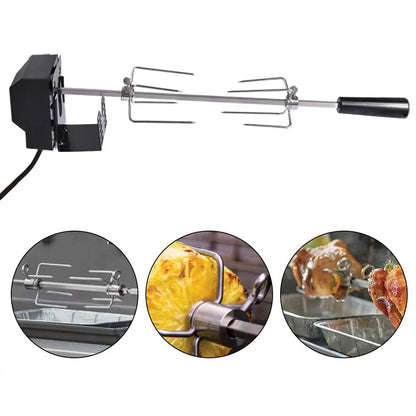 Survival Now™ Automatic BBQ Spit Rotisserie with Motor