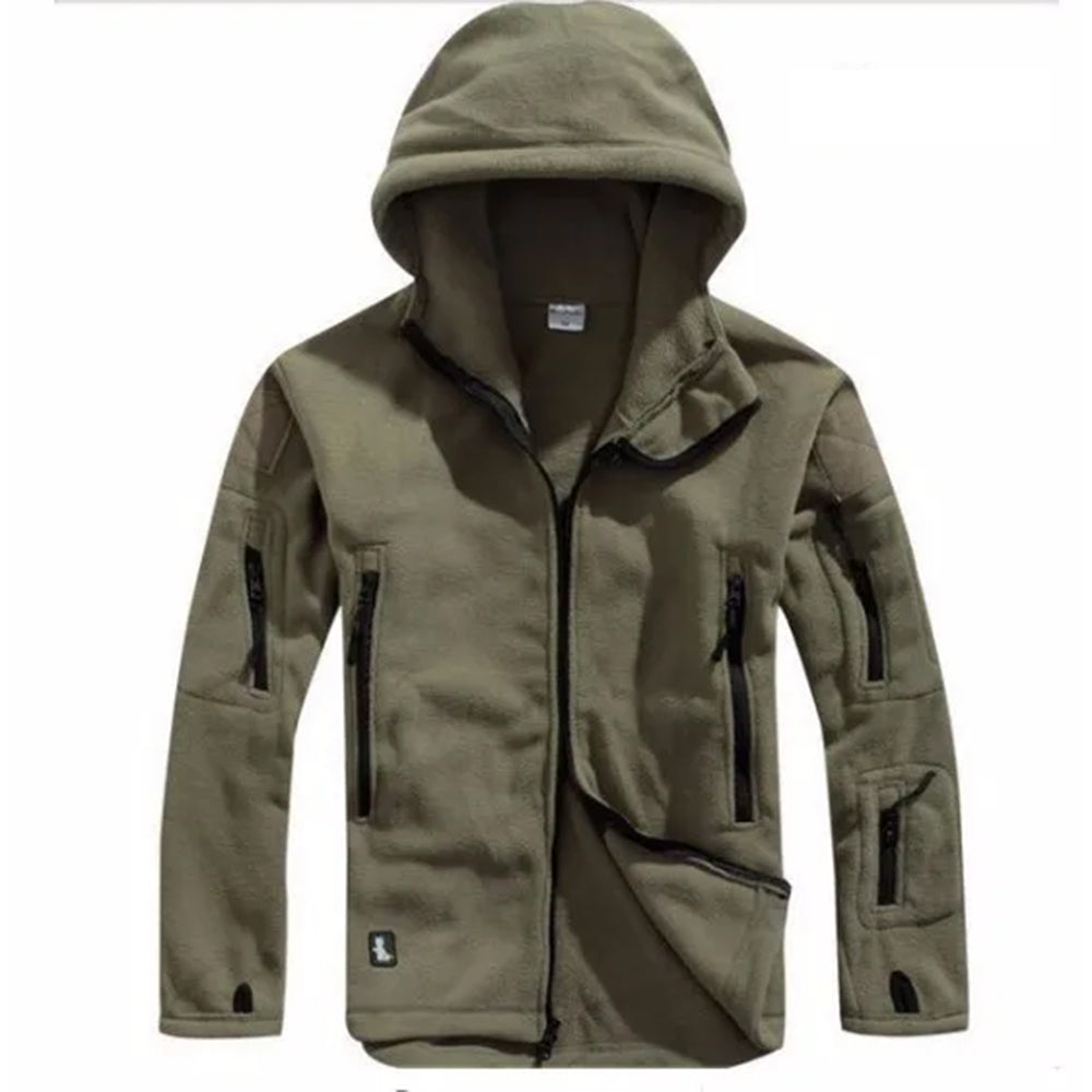 Winter Thermal Fleece Tactical Jacket - Warm, Rugged, Versatile