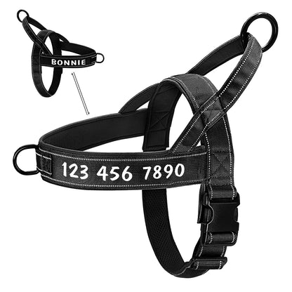 Survival Now™ Personalized Dog Military Tactical Harness
