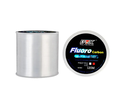 120M Fluorocarbon Coated Fishing Line, Premium Carbon Fiber