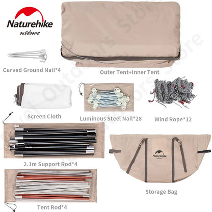 Survival Now™ Outdoor Tunnel Tent