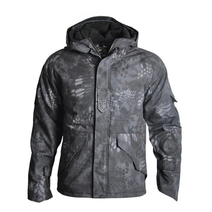 Camouflage Tactical Jacket for Extreme Weather Protection