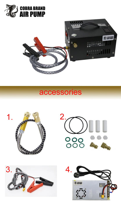 Survival Now™ 4500Psi 300Bar PCP Compressor