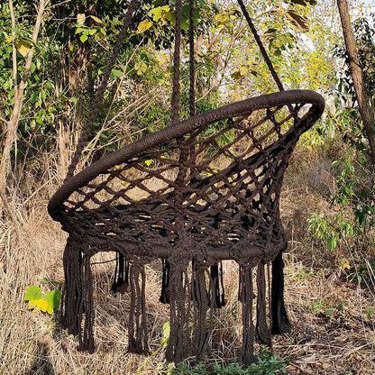 Hammock Chair – Macramé Swing for Indoor & Outdoor Comfort